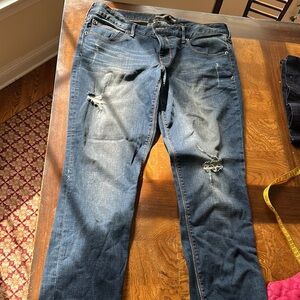 NWT Express Ripped Jeans size 14R plus size